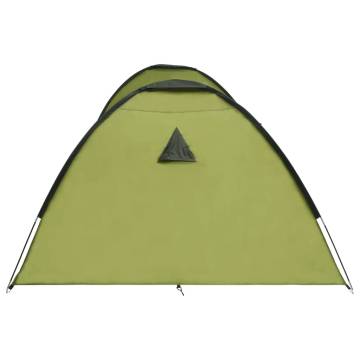 Camping Igloo Tent 650x240x190cm 8 Person Green