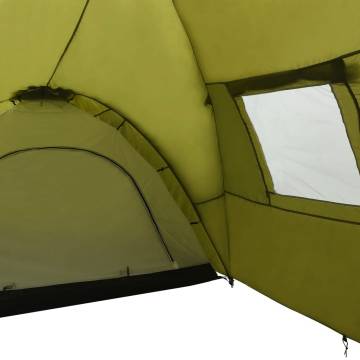 Camping Igloo Tent 650x240x190cm 8 Person Green