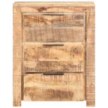 Sideboard 59x33x75 cm Rough Mango Wood