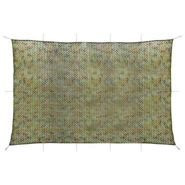 Camouflage Net with Storage Bag 4x5 m Green