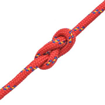 Marine Rope Polypropylene 12 mm 250 m Red