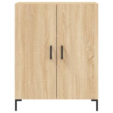 Highboard Sonoma Oak 69.5x34x180 cm Engineered Wood