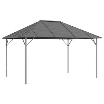 Gazebo with Roof 4x3 m Anthracite