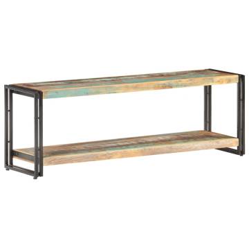 TV Cabinet 120x30x40 cm Solid Reclaimed Wood