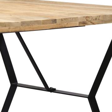 Dining Table 180x90x76 cm Solid Mango Wood