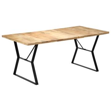 Dining Table 180x90x76 cm Solid Mango Wood