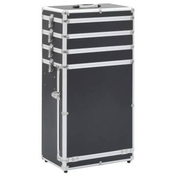 Make-up Trolley Aluminium Black