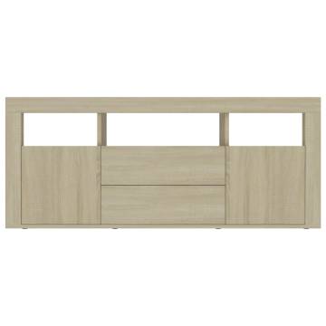 TV Cabinet Sonoma Oak 120x30x50 cm Engineered Wood