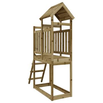 Outdoor Playset 53x110x214 cm Impregnated Wood Pine