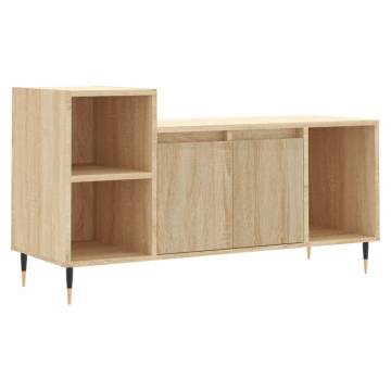 TV Cabinet Sonoma Oak 100x35x55 cm Engineered Wood