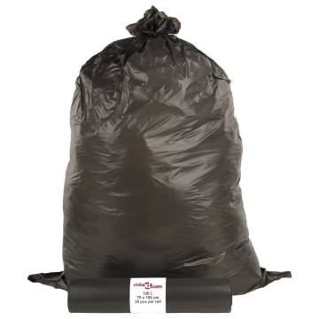 Bin Bags 250 pcs Black 120 L