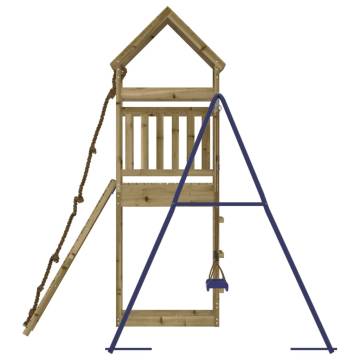 Outdoor Playset Impregnated Wood Pine