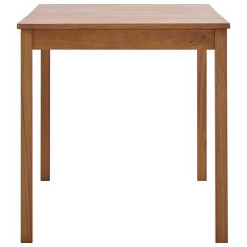 Dining Table Honey Brown 140x70x73 cm Pinewood