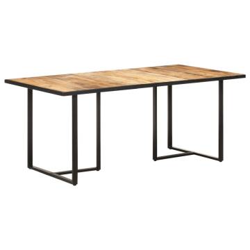 Dining Table 180 cm Rough Mango Wood