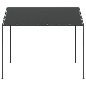 Canopy Tent Anthracite 4x4 m Steel and Fabric