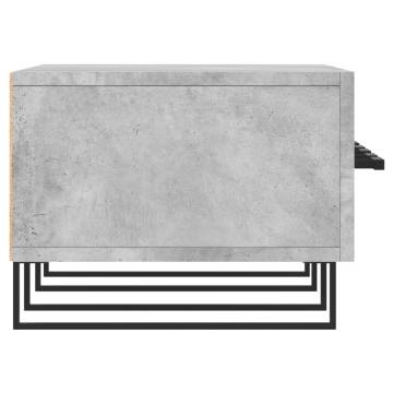 TV Cabinet Concrete Grey 150x36x30 cm Engineered Wood