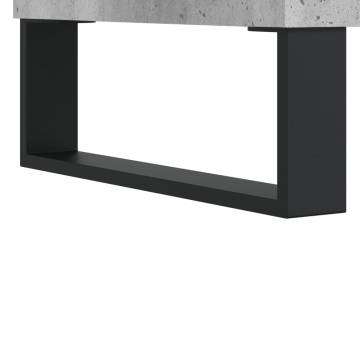 TV Cabinet Concrete Grey 150x36x30 cm Engineered Wood