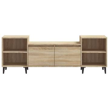 TV Cabinet Sonoma Oak 160x35x55 cm Engineered Wood