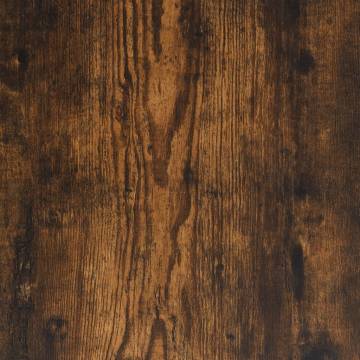 Highboard Smoked Oak 69.5x34x180 cm Engineered Wood