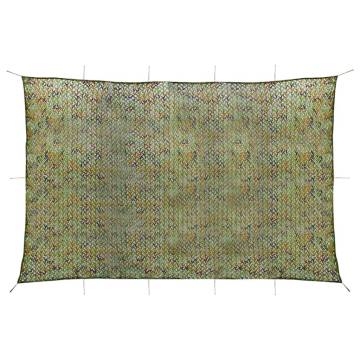 Camouflage Net with Storage Bag 6x7 m Green