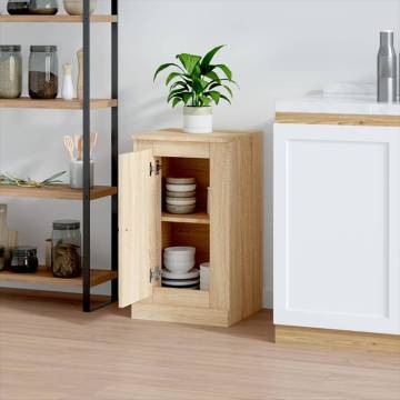 Sideboard Sonoma Oak 37.5x35.5x67.5 cm Engineered Wood