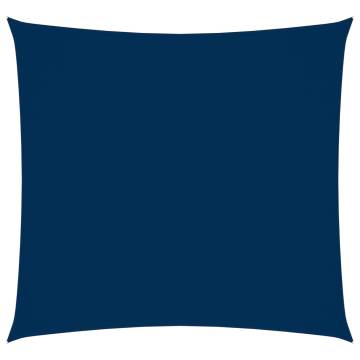 Sunshade Sail Oxford Fabric Square 3x3 m Blue