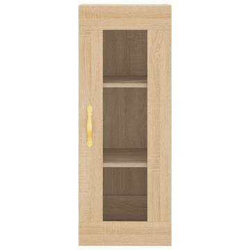 Highboard Sonoma Oak 34.5x34x180 cm Engineered Wood