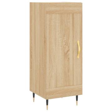 Highboard Sonoma Oak 34.5x34x180 cm Engineered Wood