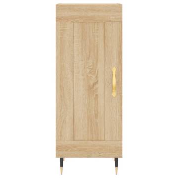 Highboard Sonoma Oak 34.5x34x180 cm Engineered Wood