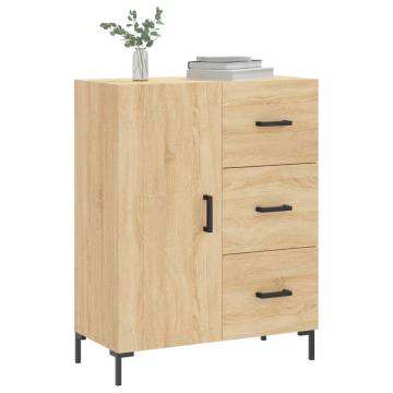 Sideboard Sonoma Oak 69.5x34x90 cm Engineered Wood