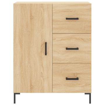 Sideboard Sonoma Oak 69.5x34x90 cm Engineered Wood