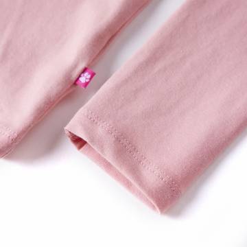 Kids' T-shirt with Long Sleeves Light Pink 128