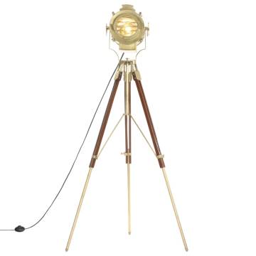 Tripod Floor Lamp Solid Mango Wood 193 cm