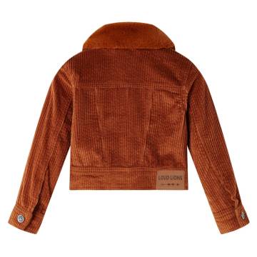 Kids' Jacket Corduroy Cognac 92