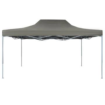 Professional Folding Party Tent 3x4 m Steel Anthracite