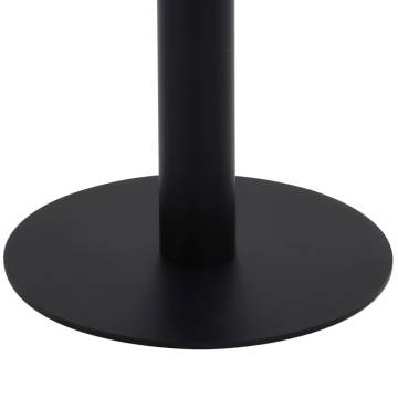 Bistro Table Dark Brown 50x50 cm MDF