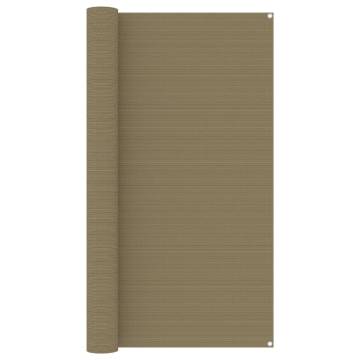 Tent Carpet 200x400 cm Taupe