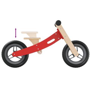 Balance Bike for Children Red