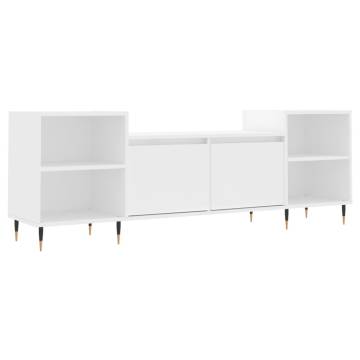 TV Cabinet White 160x35x55 cm Engineered Wood