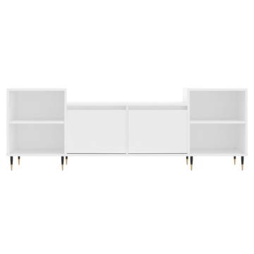 TV Cabinet White 160x35x55 cm Engineered Wood