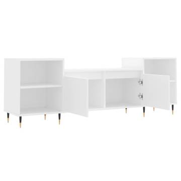 TV Cabinet White 160x35x55 cm Engineered Wood