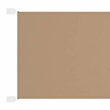 Vertical Awning Taupe 60x1000 cm Oxford Fabric