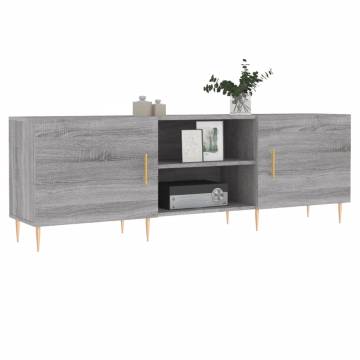 TV Cabinet Grey Sonoma 150x30x50 cm Engineered Wood