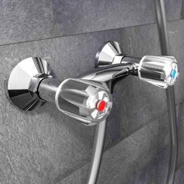 SCHÜTTE 2-Handle Shower Mixer SAVINO Chrome