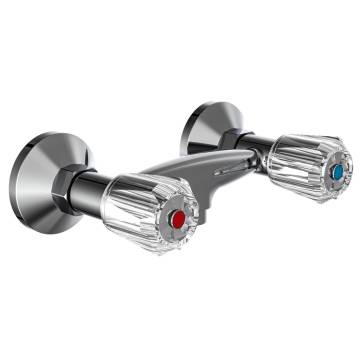 SCHÜTTE 2-Handle Shower Mixer SAVINO Chrome