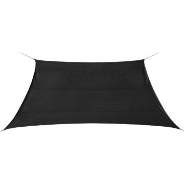 Sunshade Sail HDPE Square 2x2 m Anthracite