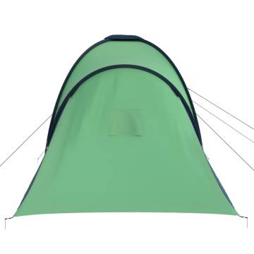 Camping Tent 6 Persons Blue and Green