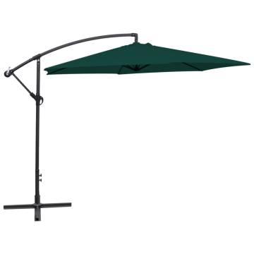 Cantilever Umbrella 3 m Green