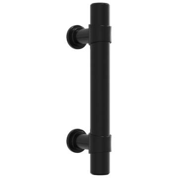 Cabinet Handles 20 pcs Black 64 mm Stainless Steel