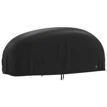 Motorcycle Cover Black 295x110x140 cm 210D Oxford